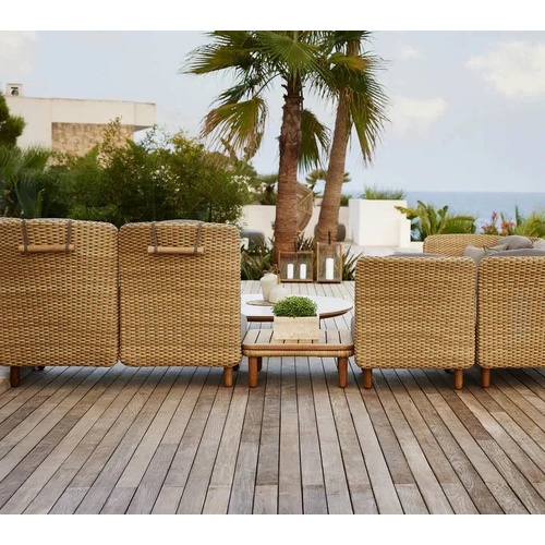 Arch 2-seater sofa w/ low arm/backrest