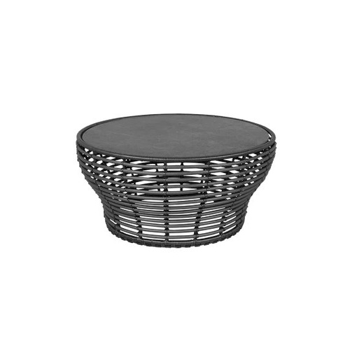 Basket coffee table, large