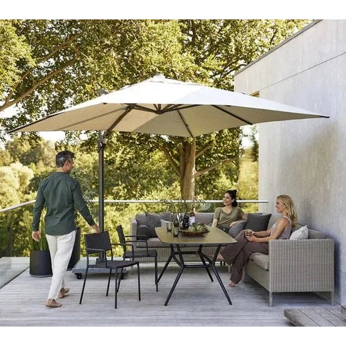 Connect dining lounge w/Cane-line Natté cushions