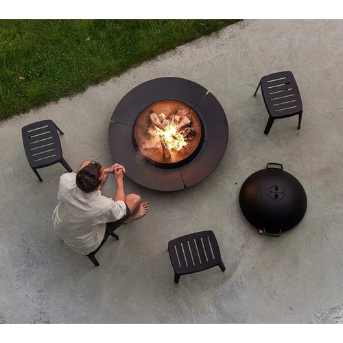 Ember lid/spark screen cover