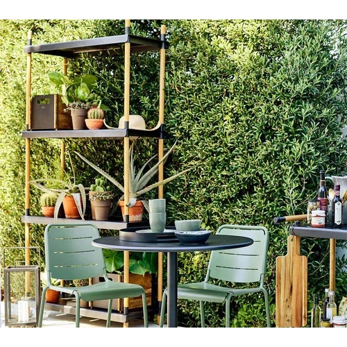 Frame shelving system, complete