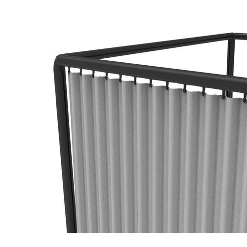 Laze cabana side curtain