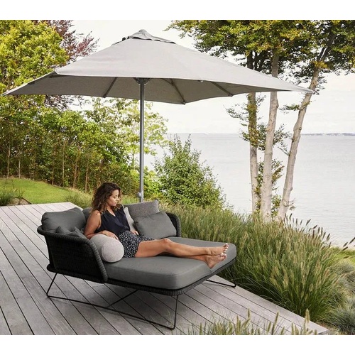 Major parasol w/sliding system, 3x3 m
